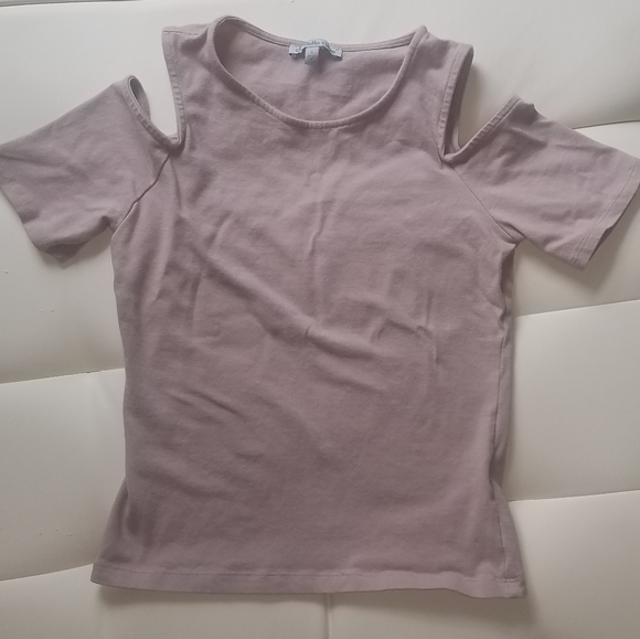 Charlotte Russe cold shoulder crop top - Picture 6 of 10